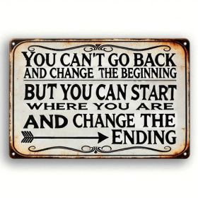 CIFbuy 8x12 Inch ( 20.3x30.5cm ) Vintage Rustic Aluminum Sign (TikTok, temu pick-up service)