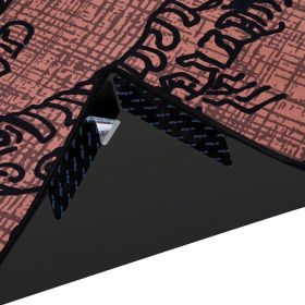 VEVOR Rug Gripper, 12 PCS, Strong Adhesive and Residue-Free, Double Sided Non-Slip Carpet Stickers for Area Rugs