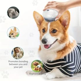 Pet Massager, Pet Scalp Massager, Handheld Electric Cat Massager, Dog Massager, 4 Rotating Massage Heads, Relax Muscles, Cat and Dog Scalp Massag