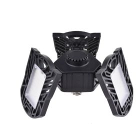General Deformable Lamp Garage Light Radar Warehouse Industrial Lamp Home Lighting High Intensity (Option: White 80W)