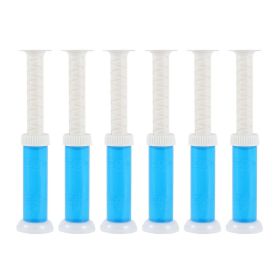 Flower Aromatic Toilet Gel Deodorant Small Flower Toilet Fragrance Deodorant Bathroom Remove Odors Household Cleaning Tools (Scent Type: 6pcs Ocean, Ships From: China)
