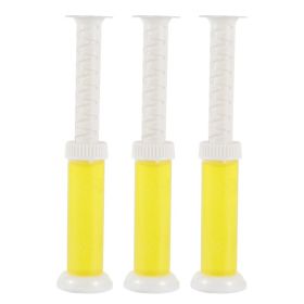 Flower Aromatic Toilet Gel Deodorant Small Flower Toilet Fragrance Deodorant Bathroom Remove Odors Household Cleaning Tools (Scent Type: 3pcs Lemon, Ships From: China)
